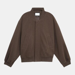 Minimalist Zip Jacket Oversized Outerwear