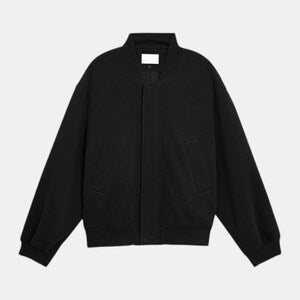 Minimalist Zip Jacket Oversized Outerwear