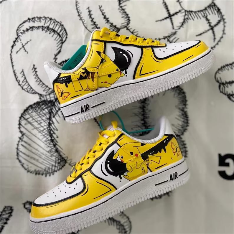 Custom Anime White Shoes - Personalized Anime Canvas Sneakers & Custom Manga Fan Gift Kicks