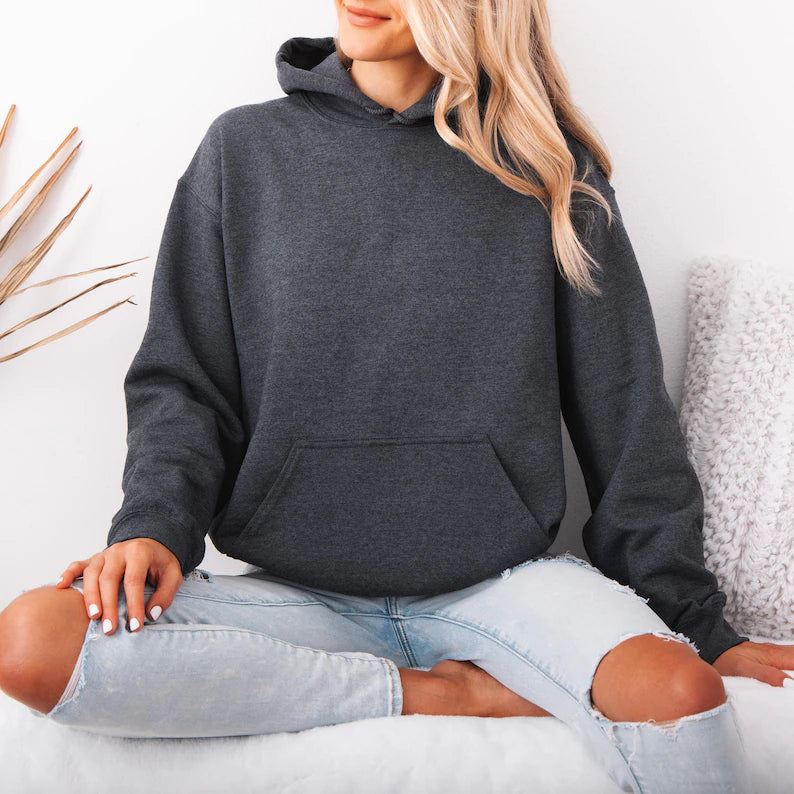 Soft Premium Unisex Blank Fleece Pullover Hoodie