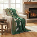 Sheep Tapestry Throw Blanket - Vintage Woven Field Landscape Wall Art & Countryside Meadow Blanket