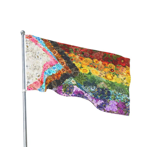 Botanical Progressive Pride Flag 3x5 ft