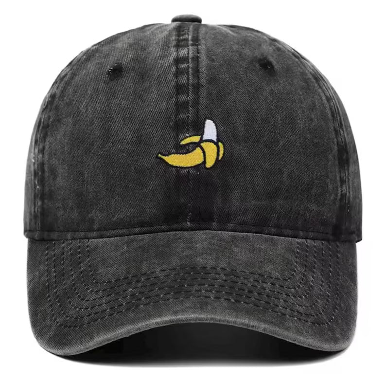 Banana Embroidered Vintage Baseball Cap