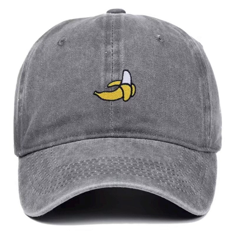 Banana Embroidered Vintage Baseball Cap