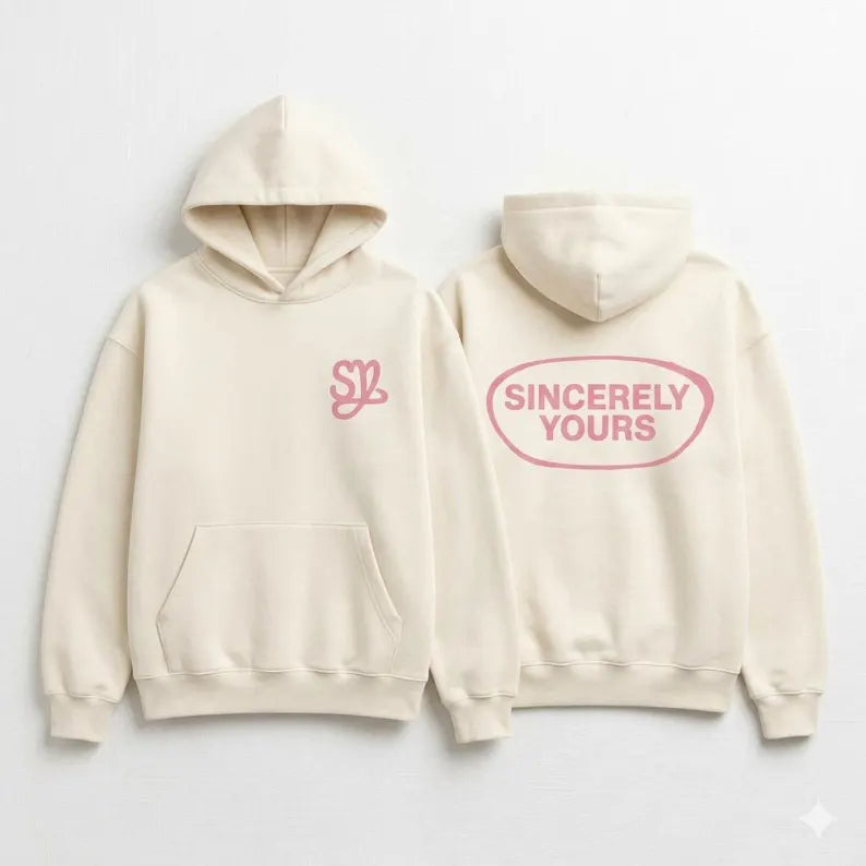 Salish Matter "Sweet Life" Cream Hoodie | Oversized Fleece Pullover