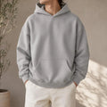 Heavyweight Sunfade Oversized Hoodie - 100% Cotton Vintage Washed Streetwear Pullover