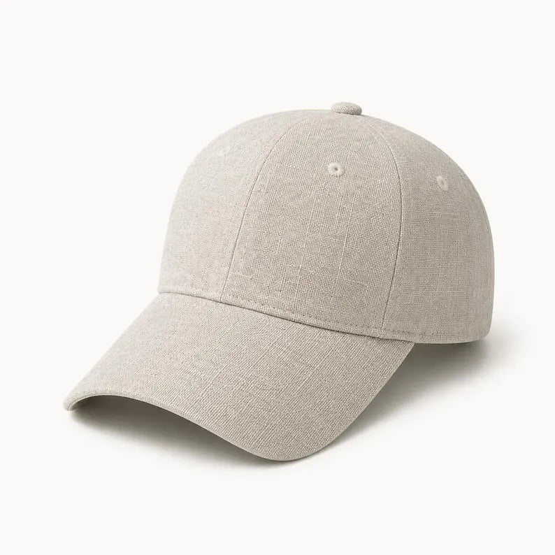 Linen Summer Unisex Cap