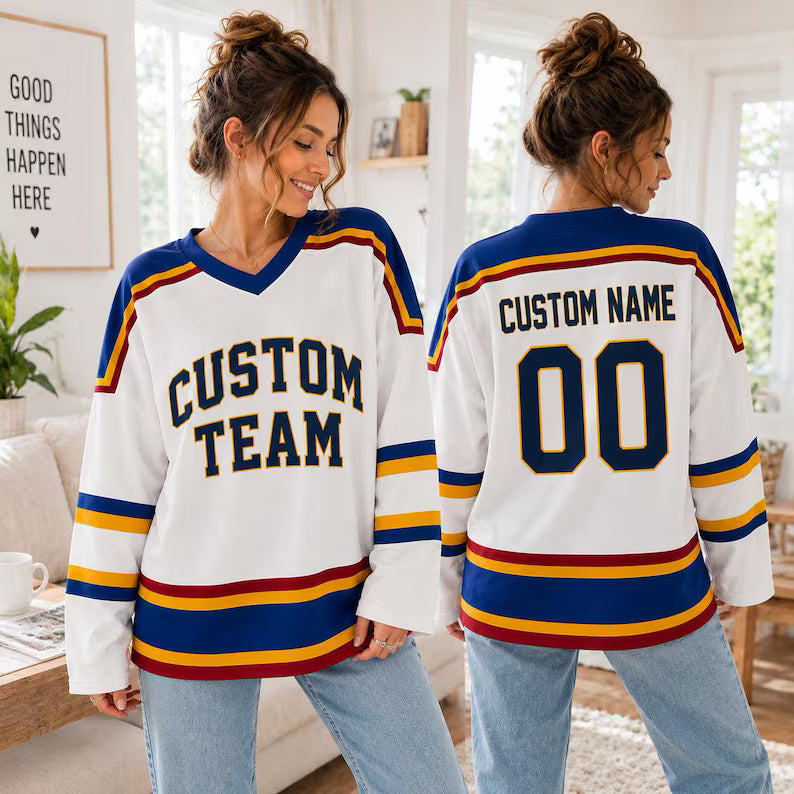 Personalized College Hockey Jersey