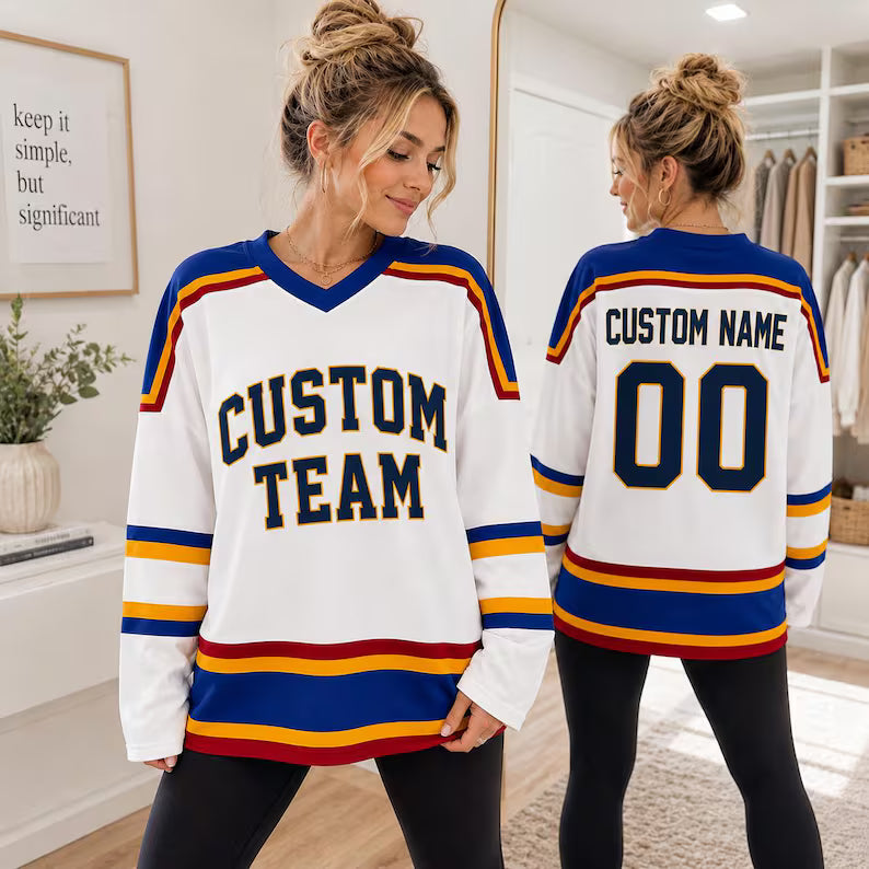 Personalized College Hockey Jersey
