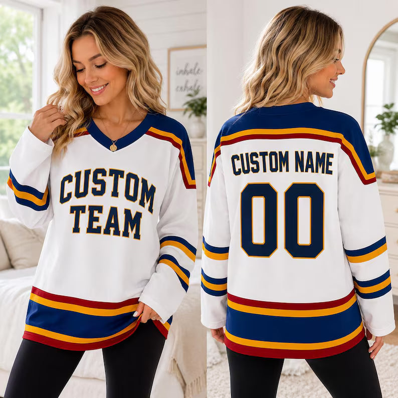 Personalized College Hockey Jersey