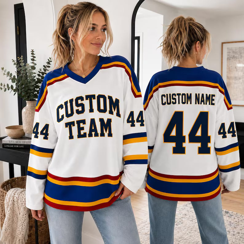 Personalized College Hockey Jersey
